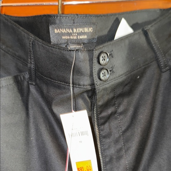 Banana Republic Black High-Rise Cargo Pants - Picture 7 of 11